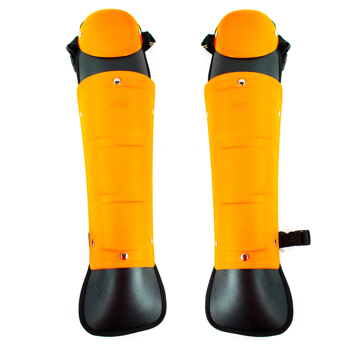 Chainsaw Protective Knee & Shin Safety Guards (Orange)
