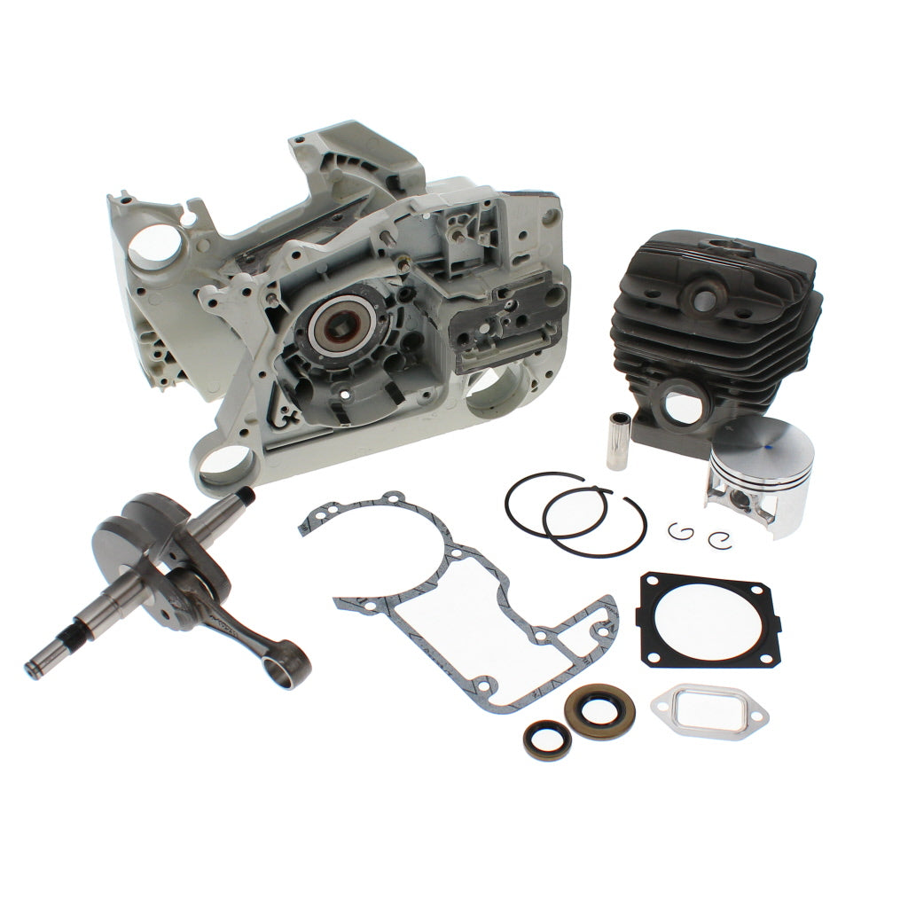 Crankcase, Crankshaft, Cylinder Piston Kit & Gasket Kit fits Stihl 066, MS660 Chainsaws