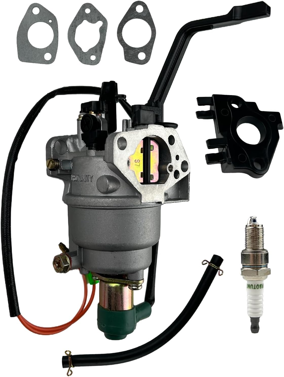 the キャブレター Predator Generac 420cc 439cc 459cc 11hp 13hp GX390 6500 8750 9000