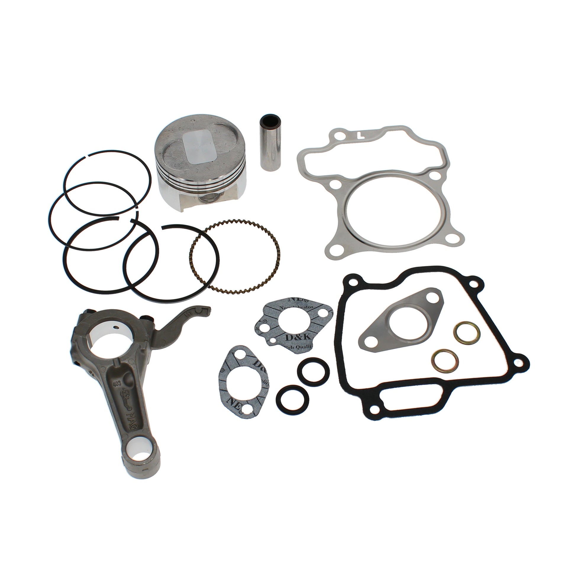 Piston & Ring Connecting Rod Gasket Kit fits Subaru Robin EX17 USA