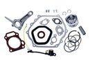 Top end rebuild kit for Honda GX340 11HP with piston kit, connecting rod, gasket kit and low oil sensor