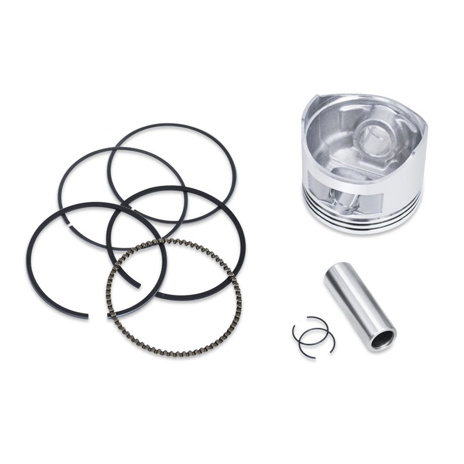 Honda GX200 6.5HP piston kit with piston rings