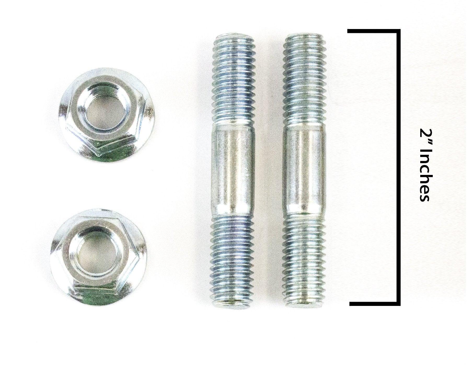 Muffler Exhaust Mounting Bolt Stud Kit fits Harbor Freight Predator 301cc 8HP, 420cc 13HP