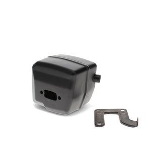 Muffler exhaust with bracket fits Husqvarna 61, 266, 268, 272 chainsaws