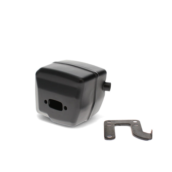 Muffler exhaust with bracket fits Husqvarna 61, 266, 268, 272 chainsaws