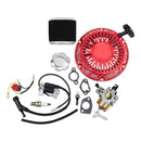 Tune Up Kit fits Honda GX340, GX390 with Carburetor, Recoil, Ignition Coil, Spark Plug, Air Filter-1