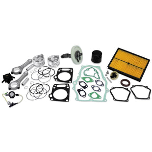 Honda GX620, GXV620 engine overhaul rebuild kit with piston kits, air filter, gasket kit, fuel pump, camshaft