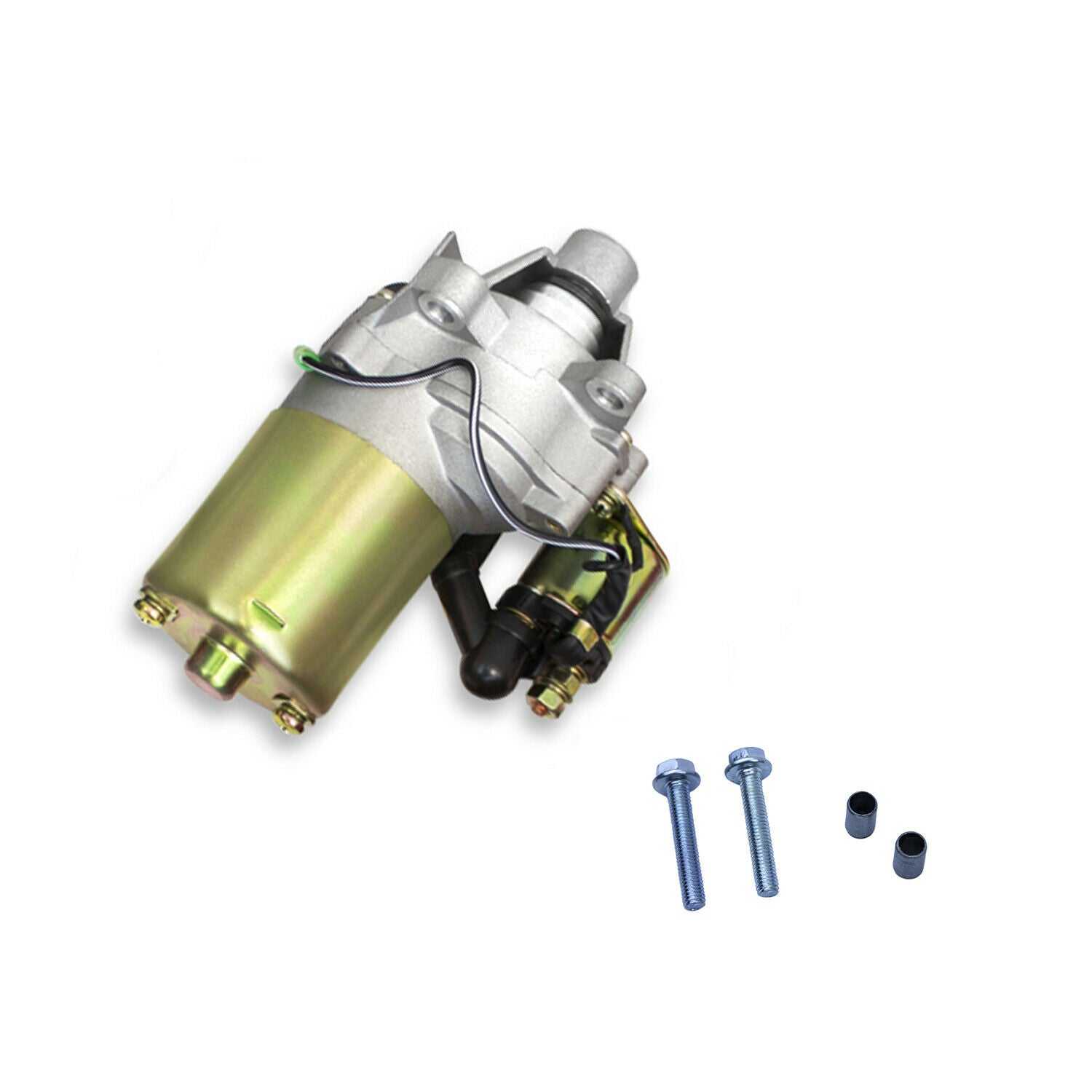 Electric Starter Motor Kit fits Honda GX160, GX200 with Recoil Pull Start, Ignition Coil, Flywheel