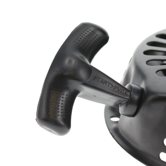 Black recoil pull starter handle for Harbor Freight Predator 301cc