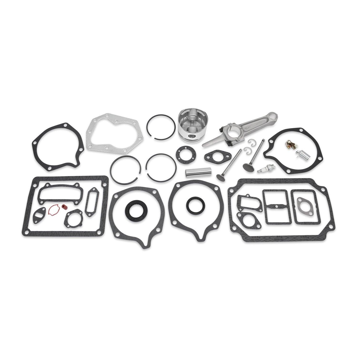 Rebuild Kit fits Kohler K301 Connecting Rod, Piston Kit, Gaskets, Valves